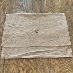 Louis Vuitton Tan Dustbag